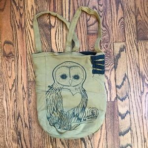 Owl cotton tote bag by Element